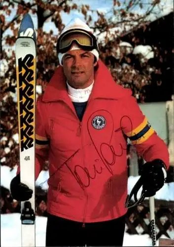 Ak Schauspieler Toni Sailer, Portrait, Autogramm, Ski