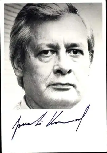 Ak Schauspieler Joachim Konrad, Portrait, Autogramm