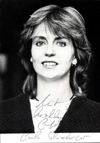 Ak Schauspielerin Gisela Schneeberger, Portrait, Autogramm