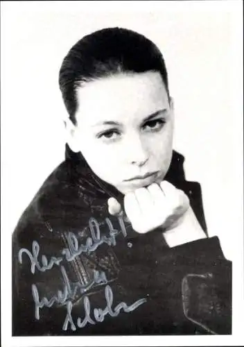 Ak Schauspielerin Andrea Schober, Portrait, Autogramm