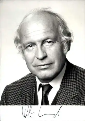 Ak Schauspieler Dieter Kronzucker, Portrait, Autogramm