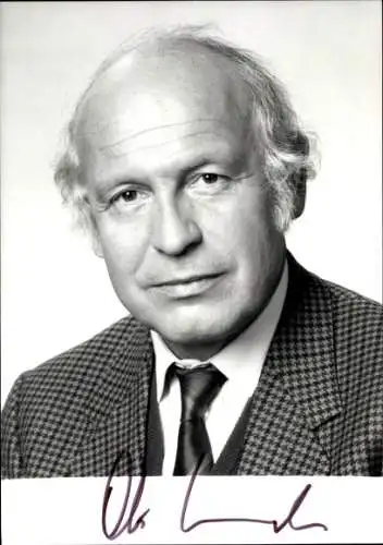 Ak Schauspieler Dieter Kronzucker, Portrait, Autogramm