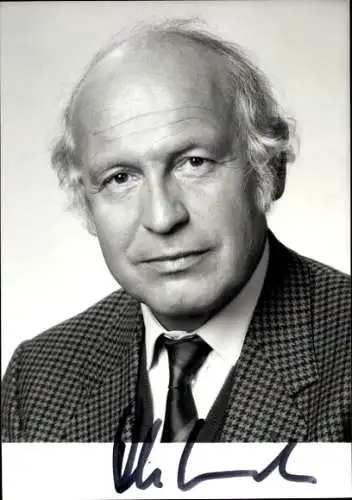 Ak Schauspieler Dieter Kronzucker, Portrait, Autogramm