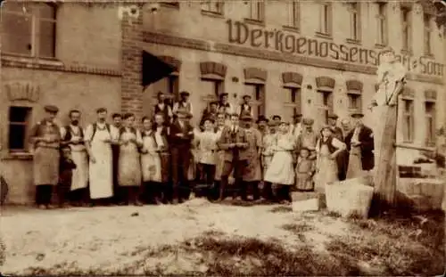 Foto Ak Zumholz Kt. Freiburg Schweiz, Werkgenossenschaft Sonnegg 1918