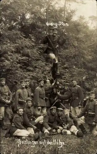 Foto Ak Mannheim in Baden, Grenadier Regiment 110, Deutsche Soldaten in Uniformen
