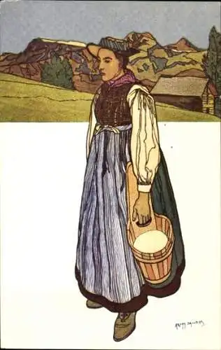 Künstler Ak Let's Save Our Children, Große Lotterie, Outdoor School, Montana sur Sierre