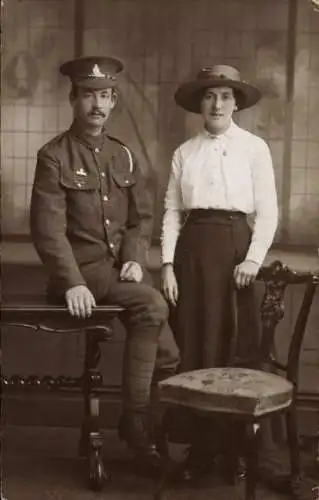 Foto Ak Gunner, Royal Artillery, Territorial force