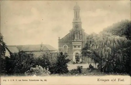 Ak Krimpen aan den IJssel Südholland, Kirche