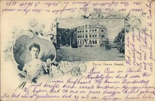 Ak Renkum Gelderland, Oranje-Nassau-Palast