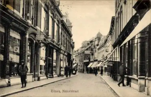 Ak Tilburg Nordbrabant Niederlande, Heuvelstraat