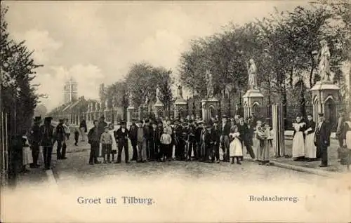 Ak Tilburg Nordbrabant Niederlande, Bredascheweg