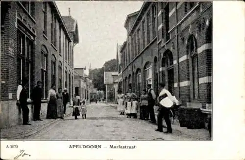 Ak Apeldoorn-Gelderland, Mariastraat