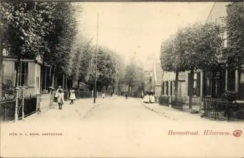 Ak Hilversum Nordholland Niederlande, Havenstraat