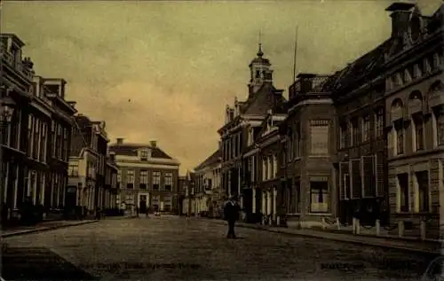 Ak Sneek-Friesland Niederlande, Marktstraat