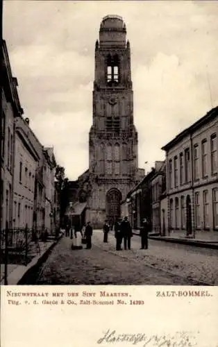 Ak Zaltbommel Gelderland, Nieuwstraat, Sint Maarten