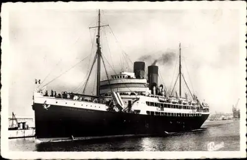 Ak Dampfer Gouverneur-General-Chanzy, CGT, French Line