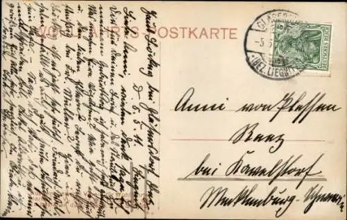 Ak Unser Kaiser und sein ältester Enkel, Kaiser Wilhelm II. von Preußen, Portrait