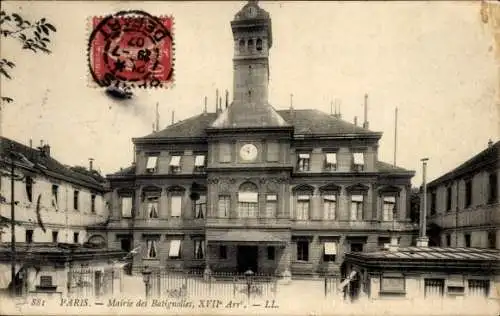 Ak Paris 17. Jahrhundert, Rathaus