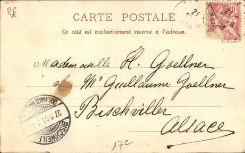 Ak Paris 17., Place Clichy