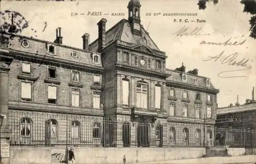 Ak Paris XV Vaugirard, Rathaus