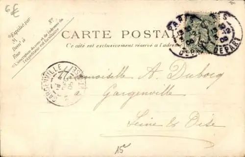 Ak Paris XV Vaugirard, Rathaus