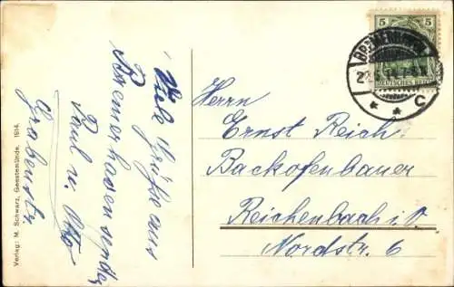 Ak Riesendampfer Columbus, Norddeutscher Lloyd Bremen NDL