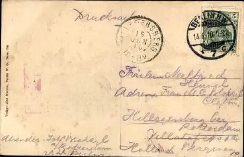 Ak Berlin Mitte, Blick vom Rathausturm, Panorama