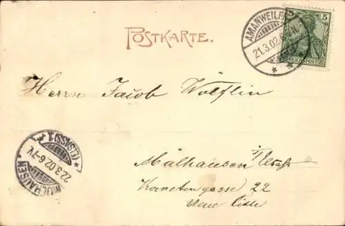 Ak Metz Moselle, Kathedrale