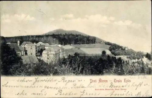 Ak Trois Épis Drei Ähren Elsass Haut Rhin, Panorama