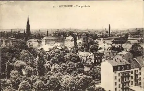 Ak Mulhouse Mülhausen Elsass Haut Rhin, Gesamtansicht