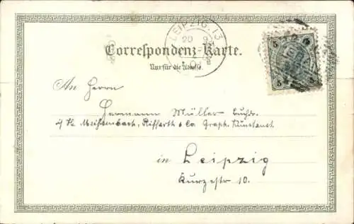 Ak Meran Merano Südtirol, Gesamtansicht, Turm, Gebirge