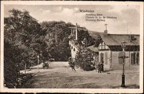 Ak Wiesbaden in Hessen, Neroberg-Bahn