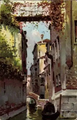 Künstler Ak Venezia Venedig Veneto, Canale Albrizzi