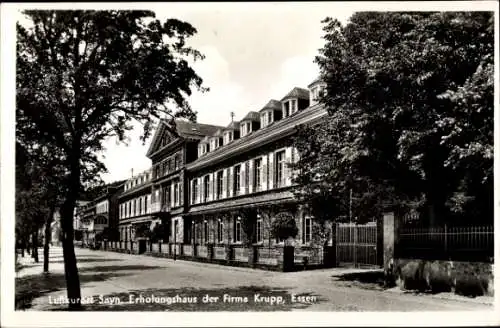 Ak Sayn Bendorf am Rhein, Erholungshaus der Firma Krupp