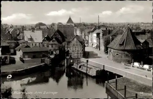 Ak Buxtehude in Niedersachsen, Zwinger, Teilansicht