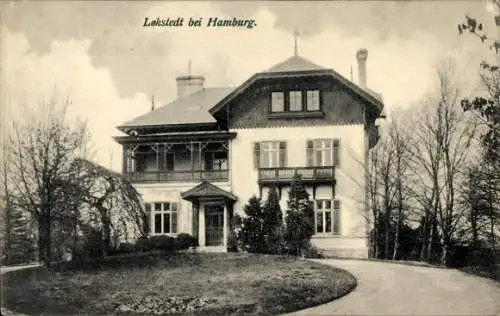 Ak Hamburg Eimsbüttel Lokstedt, Villa