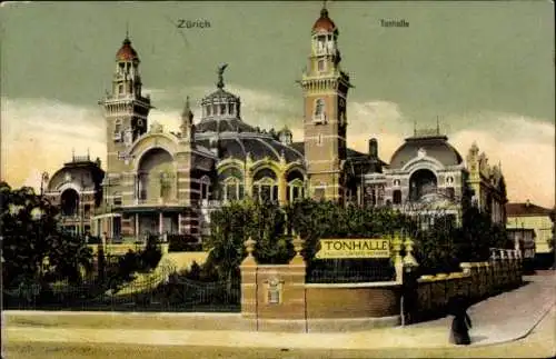 Ak Zürich Stadt Schweiz, Tonhalle
