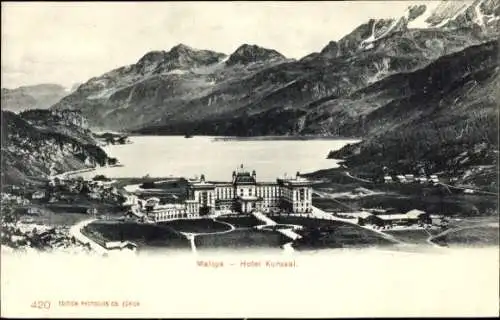Ak Maloja Kanton Graubünden, Hotel Kursaal