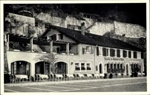 Ak Montreux Kanton Waadt Schweiz, Taverne du Chateau de Chillon