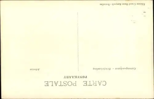 Ak Bruxelles Brüssel, Palais de Justice, Portique, Entree principale