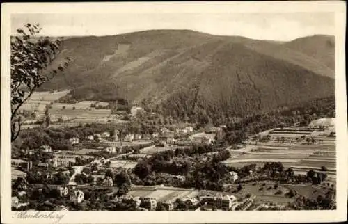 Ak Bad Blankenburg in Thüringen, Blick vom Greifenstein