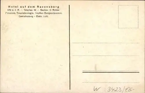 Ak Wieda Walkenried im Harz, Ravensberg, Brocken, Stöberhai, Achtermann