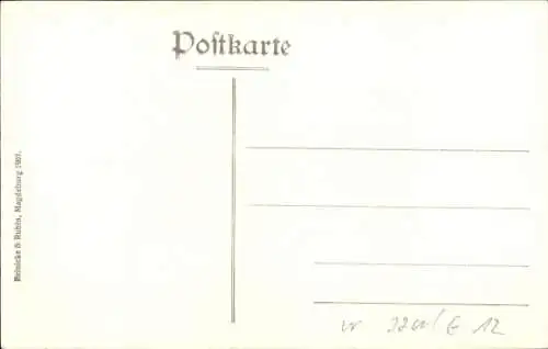 Ak Hildesheim in Niedersachsen, Haus Wedekind