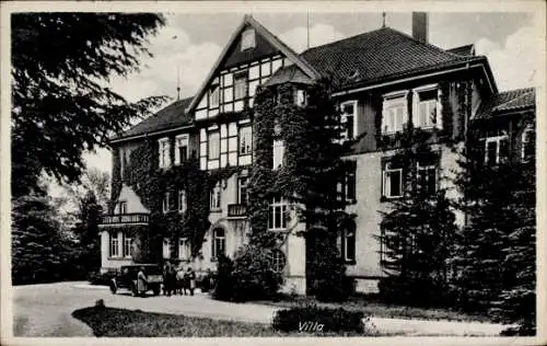 Ak Tiefenbrunn Mengershausen Rosdorf Niedersachsen, Landessanatorium Rasemühle, Villa
