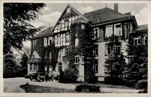 Ak Tiefenbrunn Mengershausen Rosdorf Niedersachsen, Landessanatorium Rasemühle, Villa