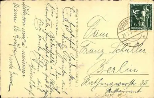 Ak Bodenfelde an der Weser, Panorama