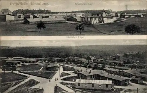 Ak Hammelburg in Unterfranken Bayern, Truppenlager, nördliches Lager, südliches Lager
