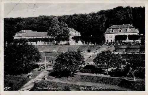 Ak Bad Brückenau im Sinntal Unterfranken, Schlosshotel