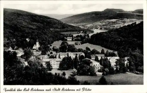 Ak Bad Brückenau im Sinntal Unterfranken, Panorama, Pilster