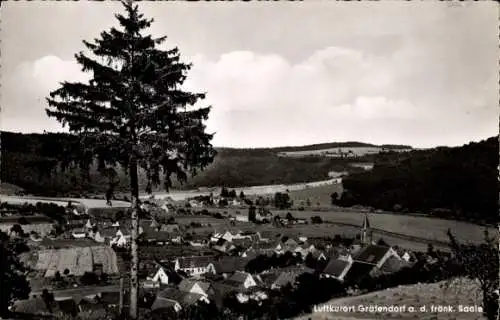 Ak Gräfendorf in Unterfranken, Panorama